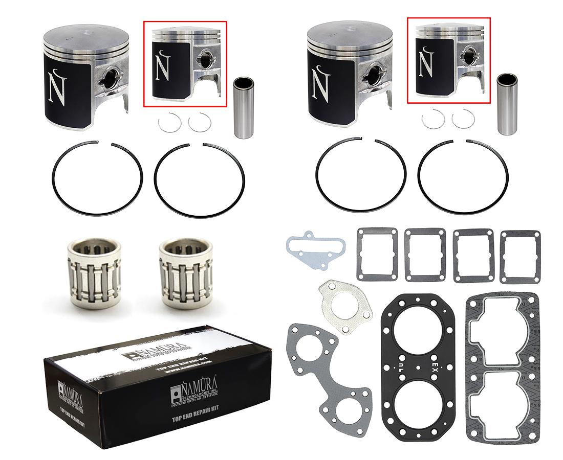 TOP END KIT, STD 76mm KAWASAKI 650  SC 91-95, SX 87-93, TS 89-96, X2 86-95