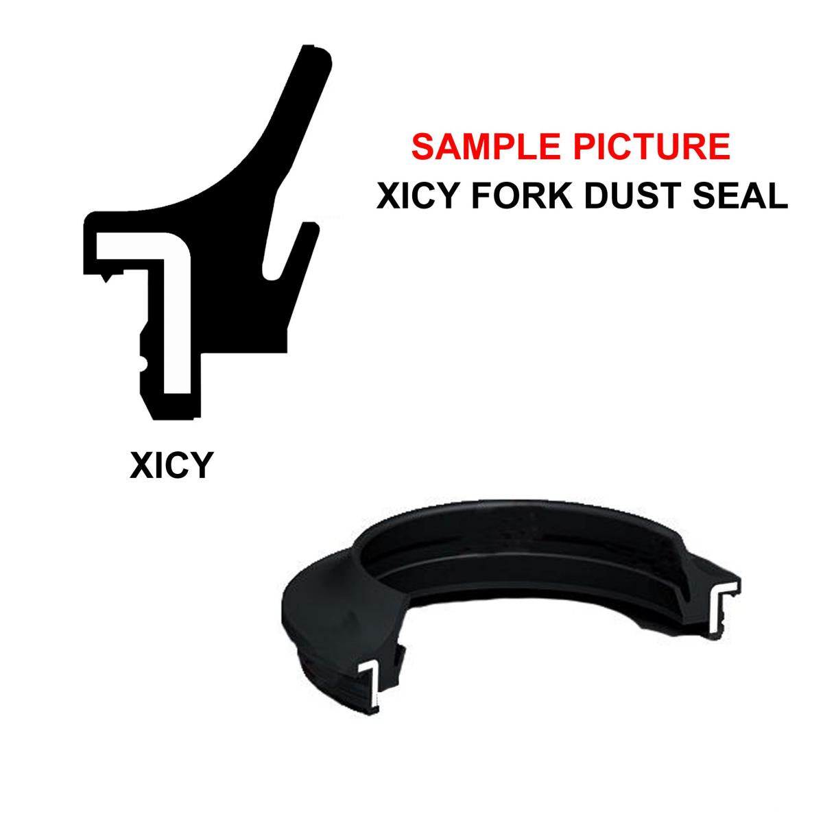DUST SEAL XICY3 46x58.5/62.5x4.6/11.5 SS, F1638 / 36-1004 / EACH