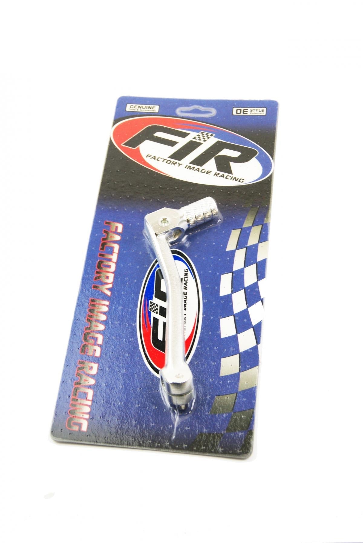 GEAR LEVER ALLOY SILVER , PIT BIKE STYLE 1557192