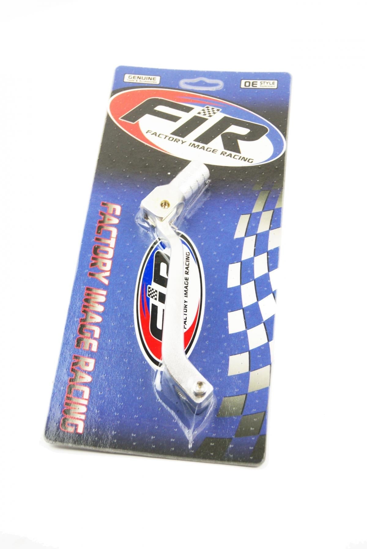 GEAR LEVER ALLOY SILVER, PIT BIKE STYLE   881703