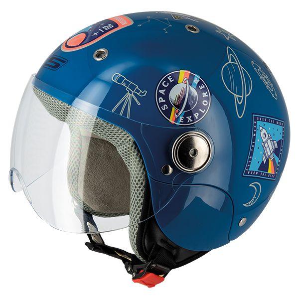 S-LINE BLUE KIDS HELMET Small 47-48cm - SPUTNIK