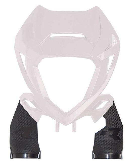 R-TECH WHITE HEADLIGHT COWL BETA RR 125-480 2020-2022