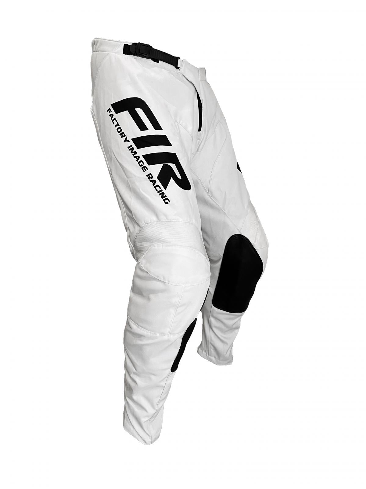 FIR MX/ENDURO CONTOUR WHITE/BLACK PANTS 32"