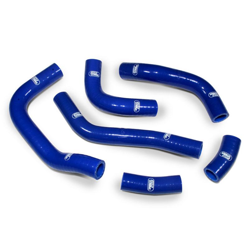 SAMCO HOSE KIT HONDA CRF450R 13-14, OEM DESIGN  6 PIECE KIT, BLUE, HON-84-BU
