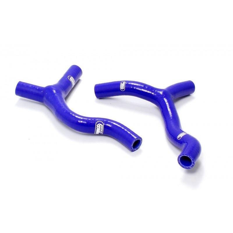 SAMCO HOSE KIT KTM 85 SX 13-17 Y PIECE RACE DESIGN, 2 PIECE KIT, BLUE, KTM-59-BU