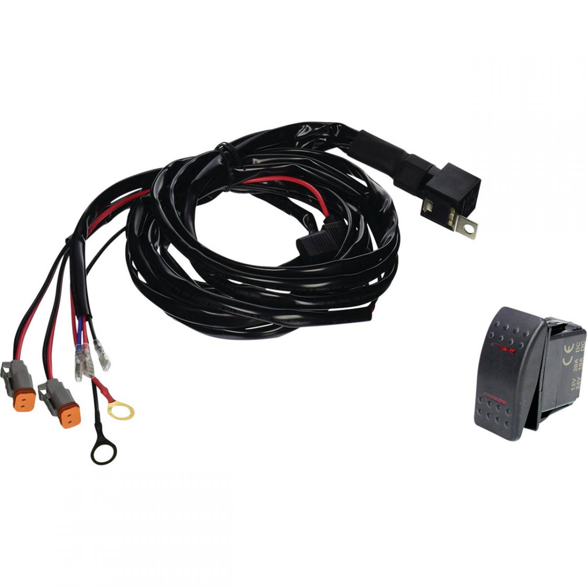 TIGER LIGHTS - DUAL 2 PIN 5m WIRING HARNESS