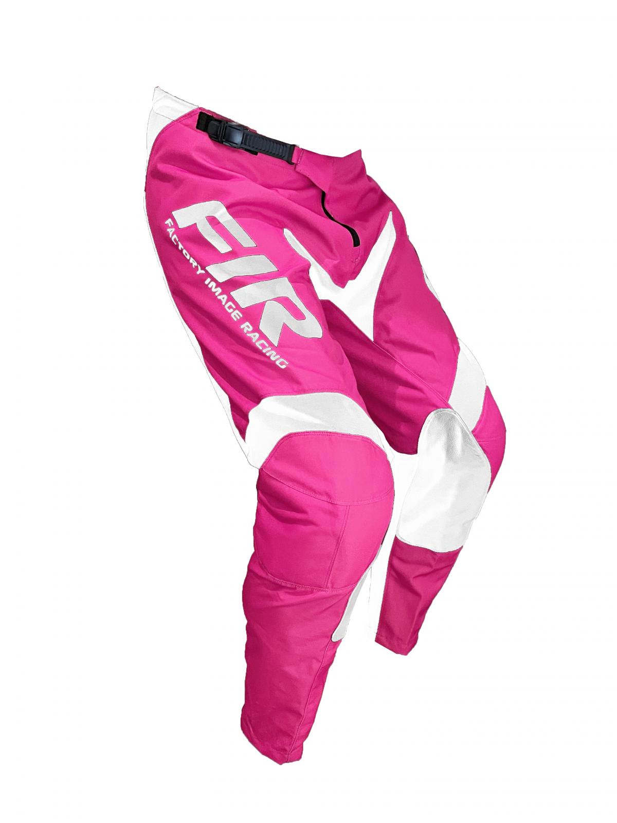 FIR MX/ENDURO CONTOUR PINK/WHITE PANTS 28"