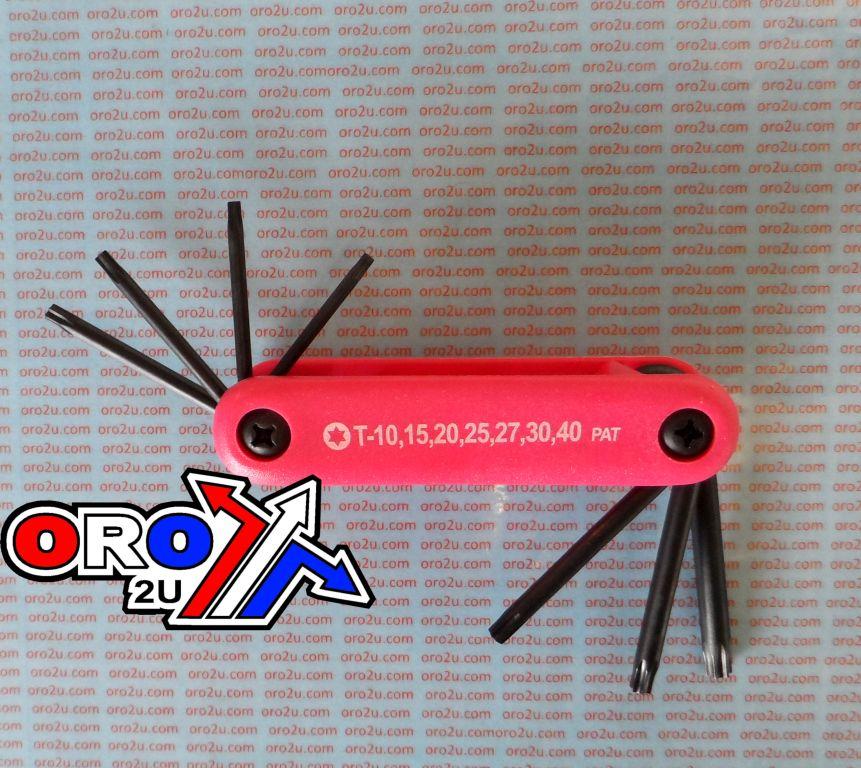 TORX FOLDUP KEY SET, [00-5051.EACH]