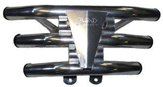 FRONT BUMPER BAR TRIBAR KAWASAKI KFX450, ALUMINIUM ATV, QUAD