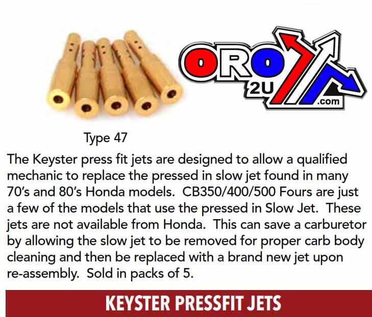 40 SLOW JET KEYSTER TYPE 47 18-5864