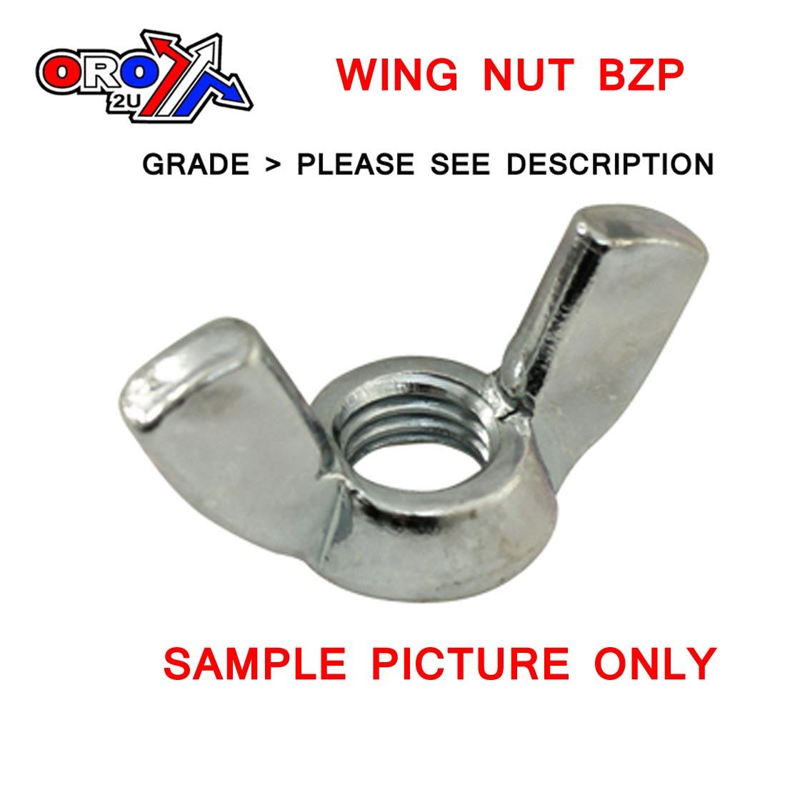 M6 STANDARD WING NUT