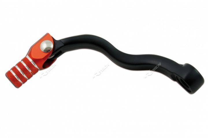 GEAR LEVER BLACK/ORANGE, KTM SX/EXC 250/300 17-22, R-LEVC00KTM07