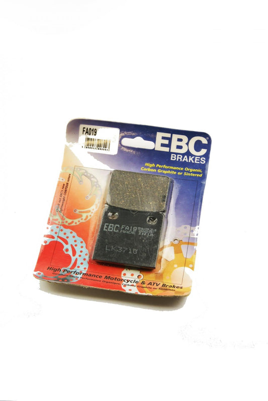 BRAKE PADS SEMI-METAL, EBC FA19 / FA019