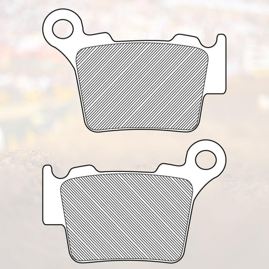 BRAKE PADS SINTERED RC-1, RENTHAL BP-108, BP108 WORKS, FA368, 41-935.H.REN