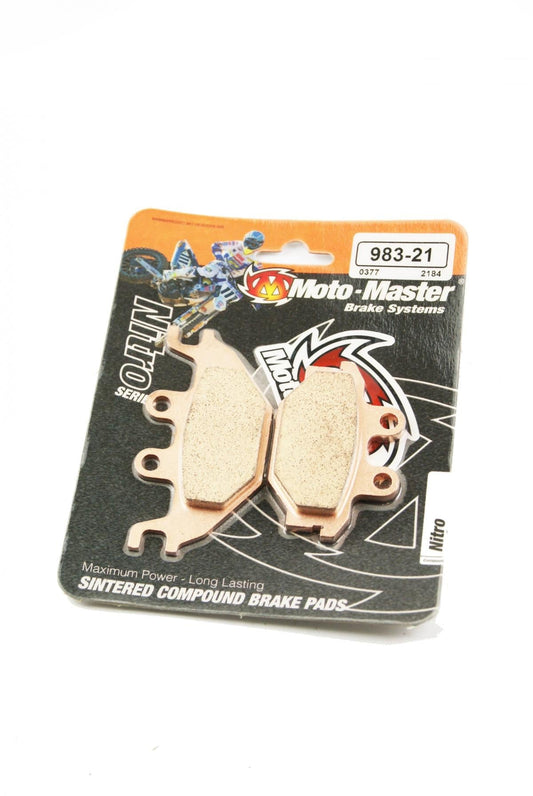 BRAKE PADS SINTERED NITRO, MOTO-MASTER 098321, 39-377, FA377
