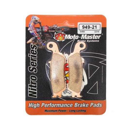 BRAKE PADS SINTERED NITRO, MOTO-MASTER 094921, 39-450, FA450