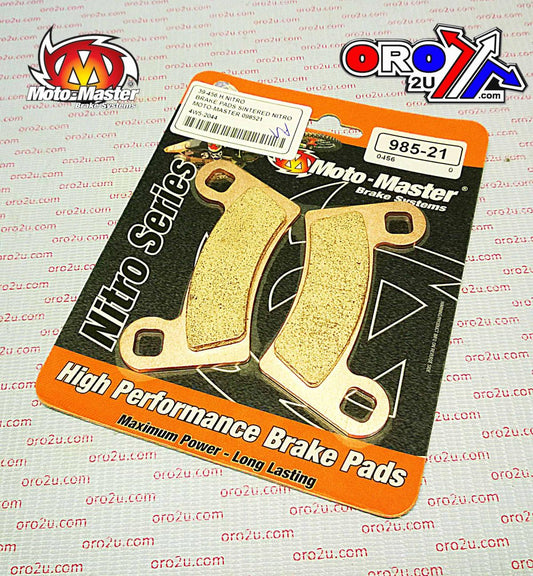 BRAKE PADS SINTERED NITRO, MOTO-MASTER 098521, 39-456, FA456