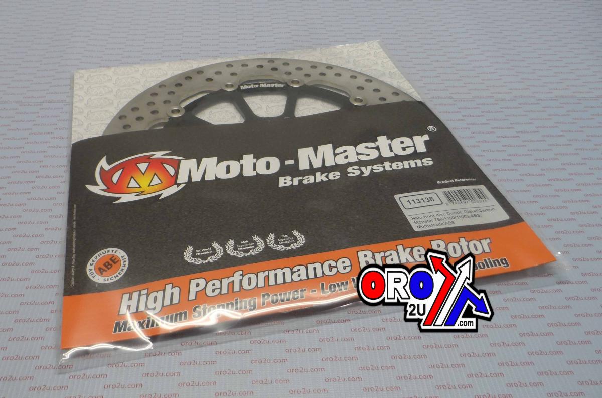 DISC BRAKE FRONT HALO MOTO-MASTER BMW F700GS 11-17, F800GS 06-18, G650GS10-14