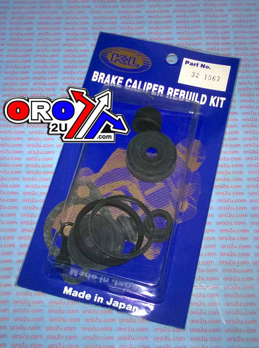 BRAKE CALIPER REBUILD REAR KAWASAKI KFX250 87-04. KEF300 95-02, KXF250 87-88