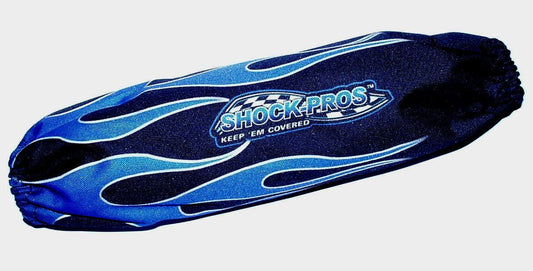 BLUE FLAME FRONT SHOCK COVERS