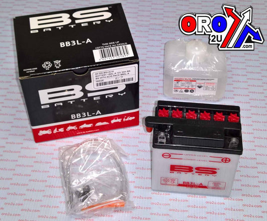 BATTERY YB3L-A 12V 3Ah BS, BB3L-A, BS-BB3L-A