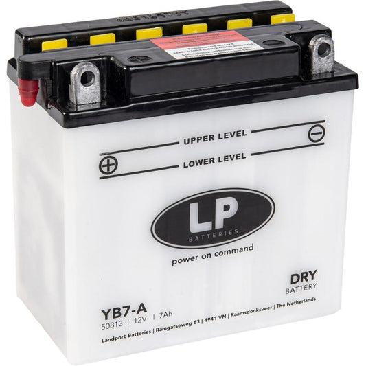 BATTERY LB7-A 12V 8HR. DRY, YB7-A