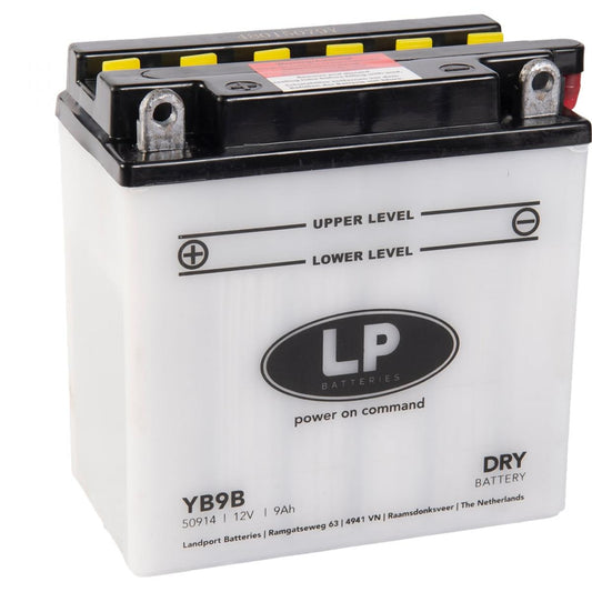 BATTERY YB9B 12V 9Ah, 50914, 12N9-4B-1