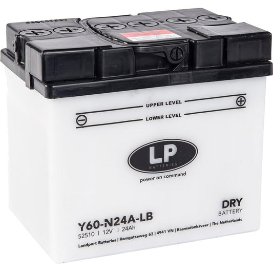 BATTERY L60-N24A-LB DRY 12V, Y60-N24A-LB