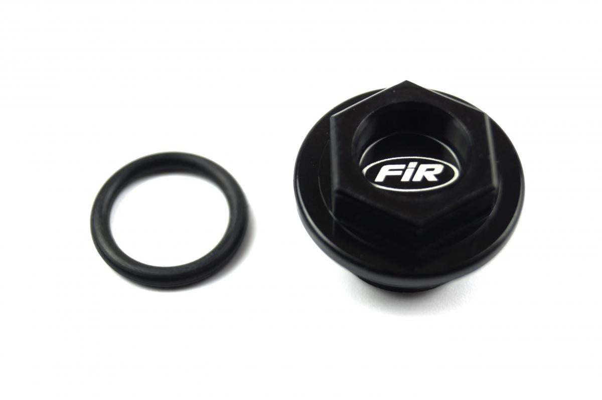 OIL FILLER PLUG ALLOY M20x2.5, HONDA YAMAHA KAWASAK SUZUKI, BLACK