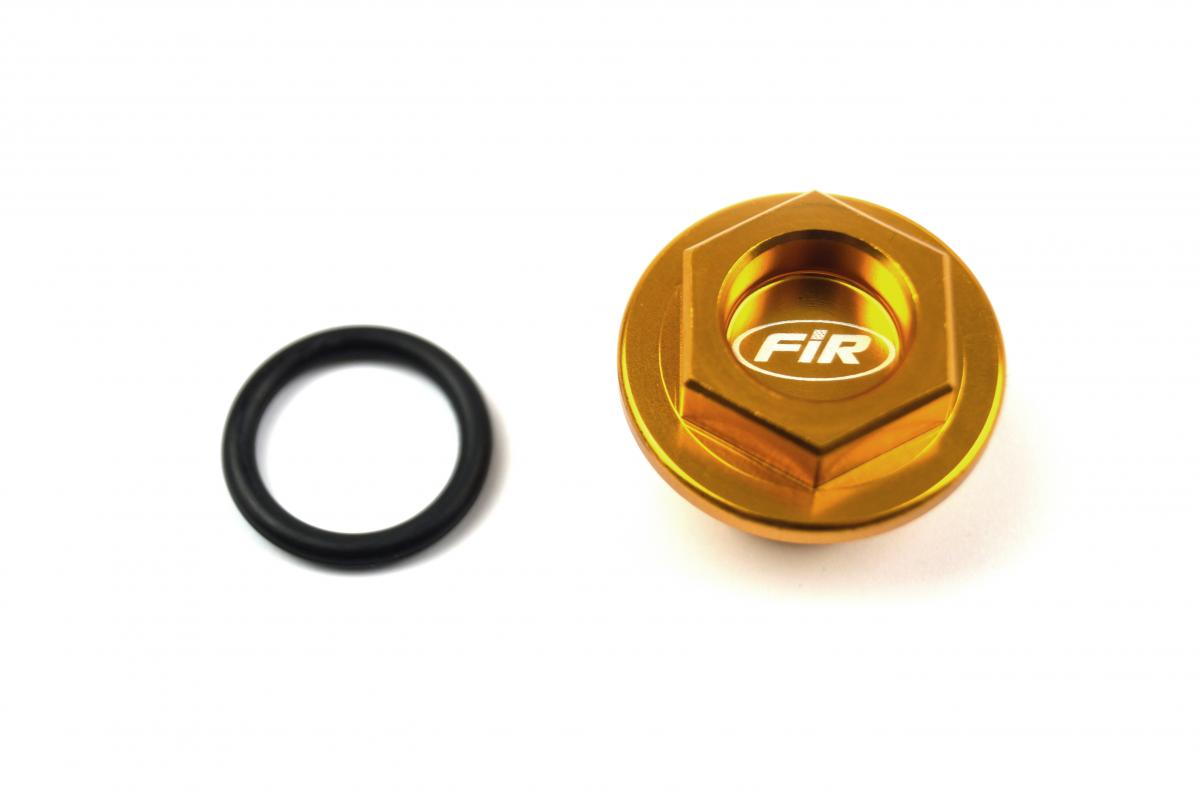 OIL FILLER PLUG ALLOY M20x2.5, HONDA YAMAHA KAWASAK SUZUKI, GOLD