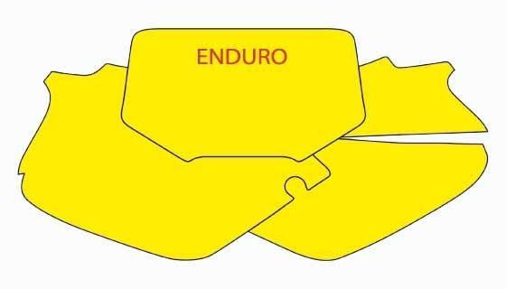 BLACK BACKGROUNDS HONDA XR250/400 96-04