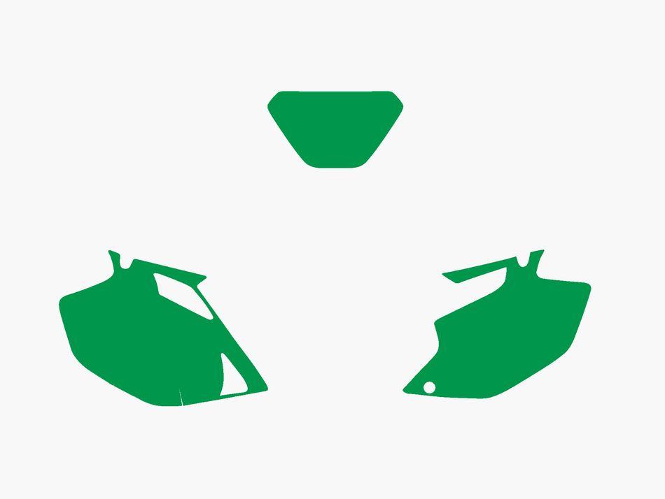 GREEN BACKGROUNDS YAMAHA WR-F 250/450 2005-2006