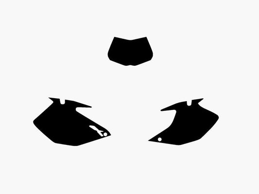 BLACK BACKGROUNDS YAMAHA WR250F 07-14, WR450F 07-11