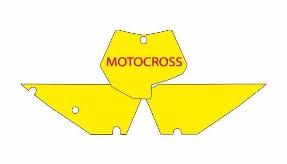 GREEN BACKGROUNDS KTM SX125-250 07-10, SX-F 250-450 07-10