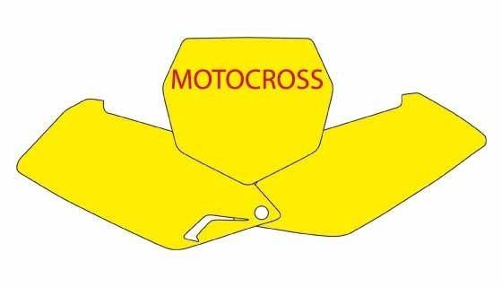 WHITE BACKGROUNDS SUZUKI RM-Z250 2007-2009
