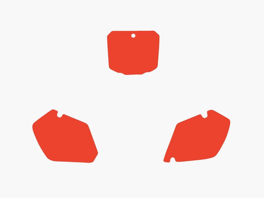 RED BACKGROUND HONDA CR250 97-99, CR125  98-99