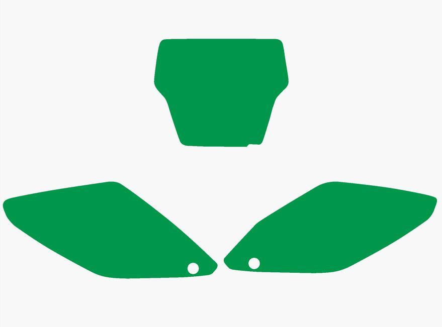 GREEN BACKGROUNDS HONDA CR125/250 2004-2007
