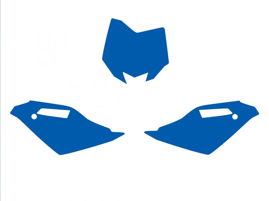 BLUE BACKGROUNDS HUSQVARNA CR125 2009-2013