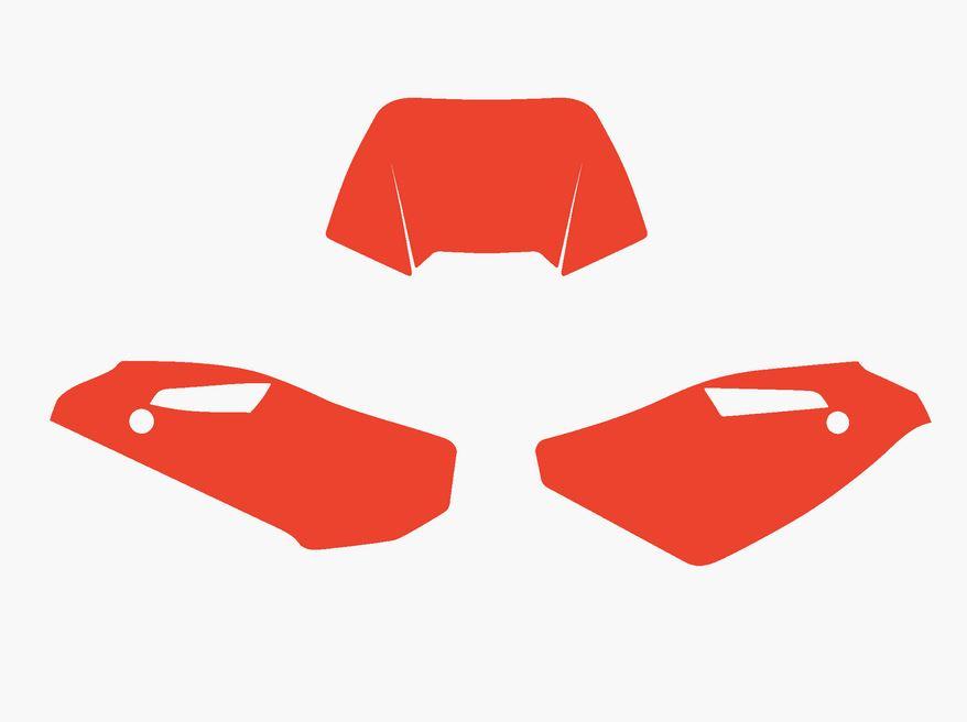 RED BACKGROUNDS HUSQVARNA TE250/450-510 09-10, TE250/300/310 11-13