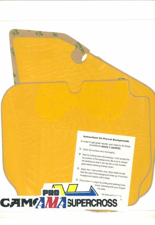 CLEAR BACKGROUNDS KAWASAKI KX125/250 1990-1991