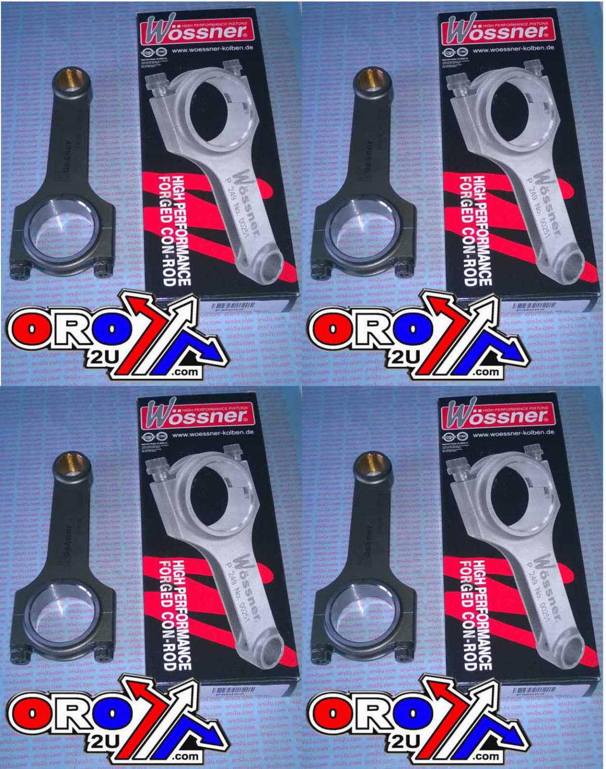 WOSSNER CON ROD SET 4, SUZUKI GSX-R1000 TURBO 2005-2008