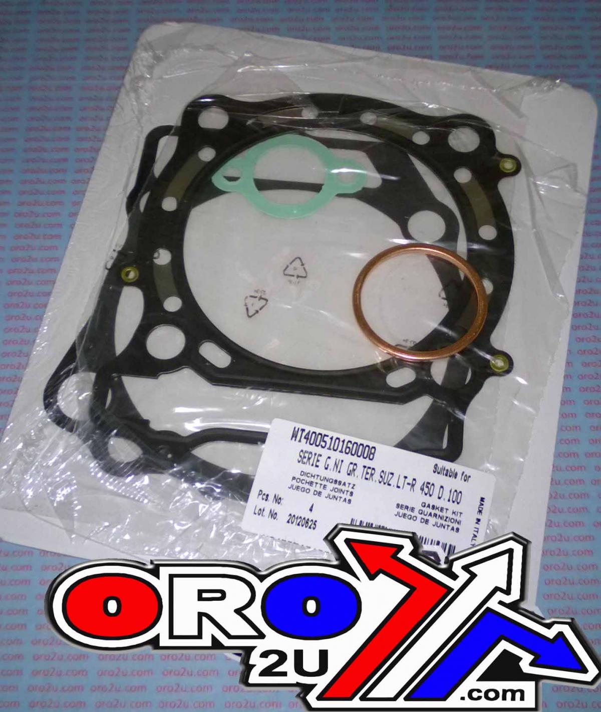 ATHENA TOP END GASKET SET SUZUKI LT-R 450 06-11,  100mm BIG BORE