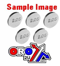 VALVE SHIM 3.10 13mm PK/5