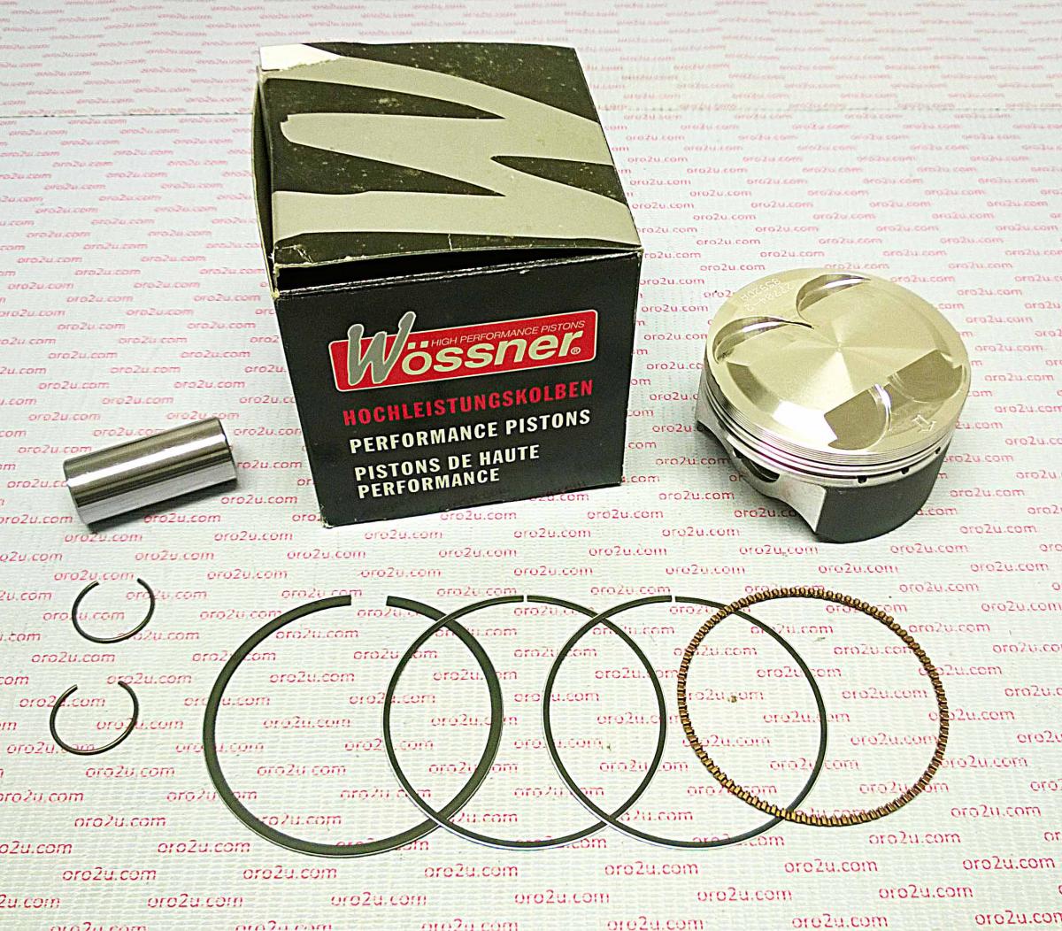 PISTON KIT 01-05 KTM250 75.00 FORGED WOSSNER 8592DB