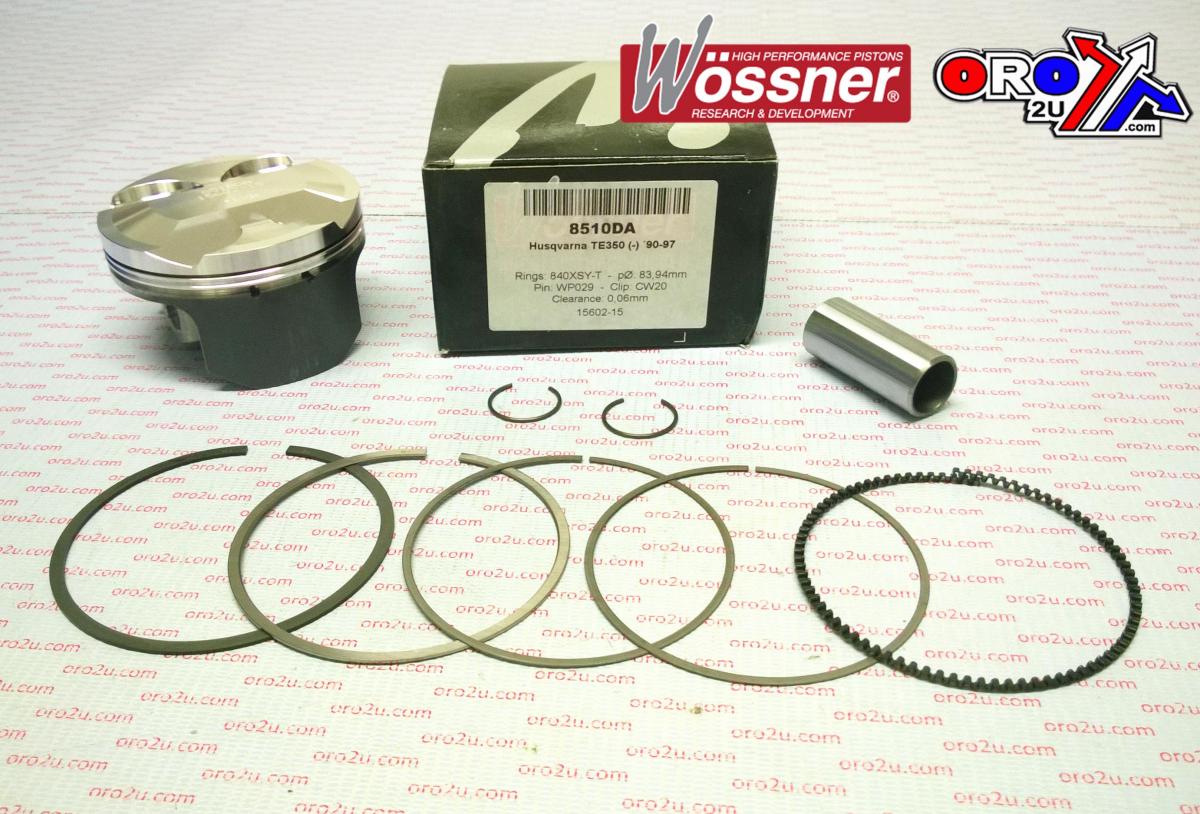 PISTON KIT HUSKY 90-97 350 84 WOSSNER 8510DB HUSQVARNA