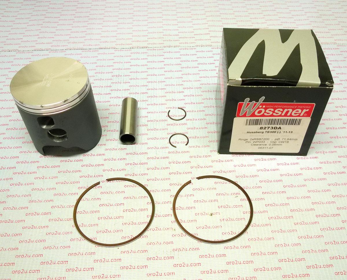 PISTON KIT 11-14 TE300 HUSAB HUSABERG WOSSNER 8273DB