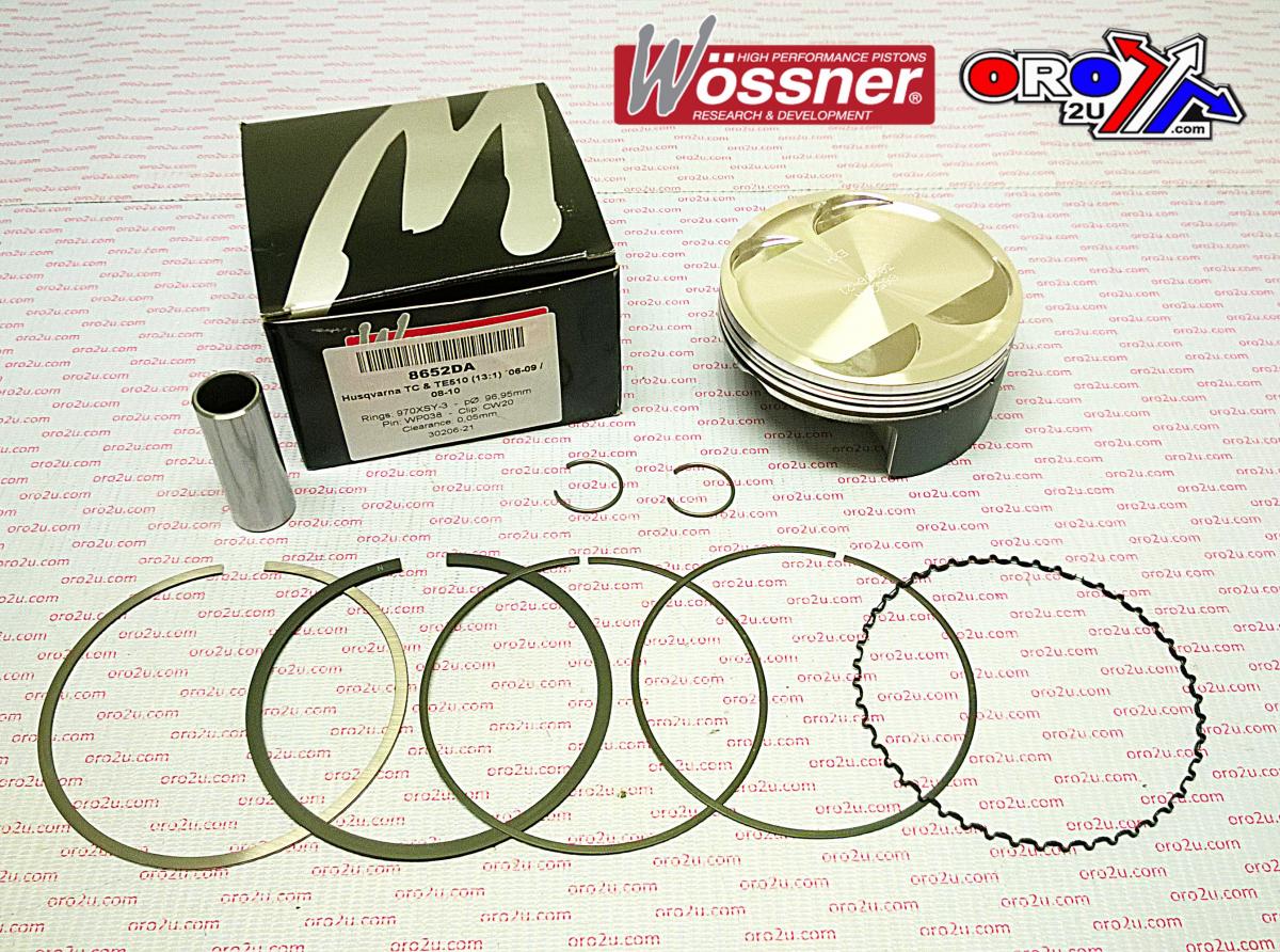 WOSSNER 97mm PISTON KIT B, HUSQVARNA TC510 04-10, TE510 04-10, SMR510 08-10