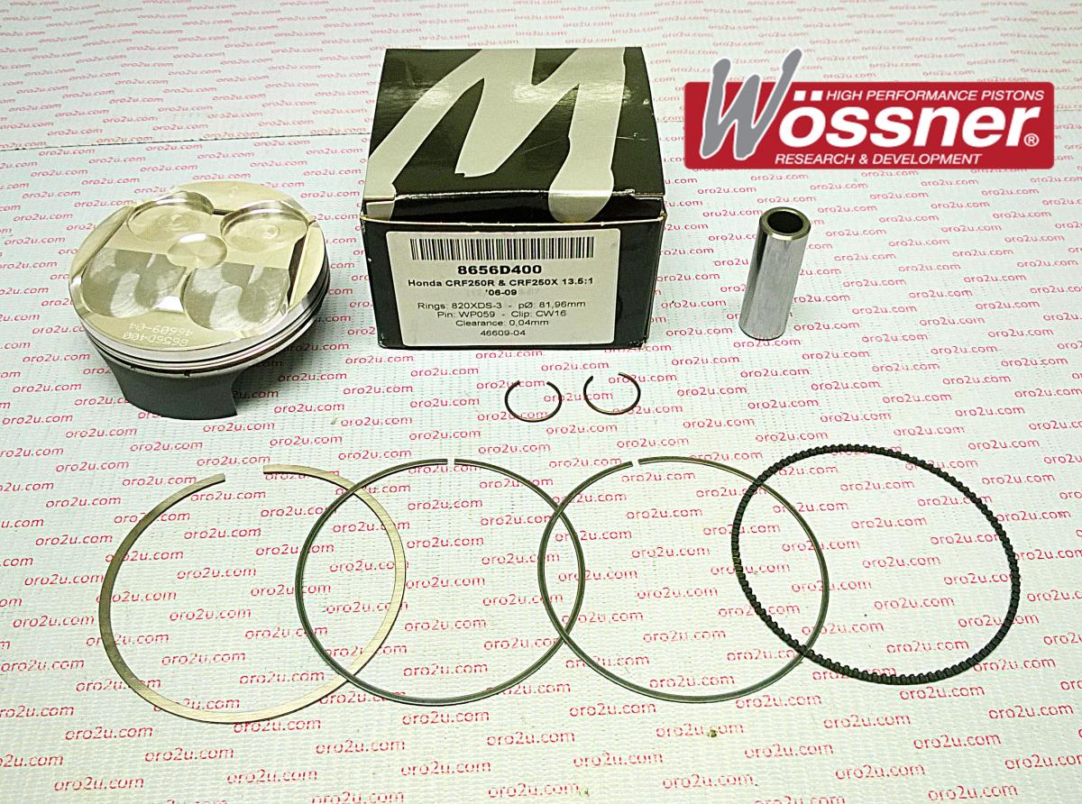 WOSSNER 73.5mm FORGED PISTON KIT YAMAHA TT-R250 1996-2009