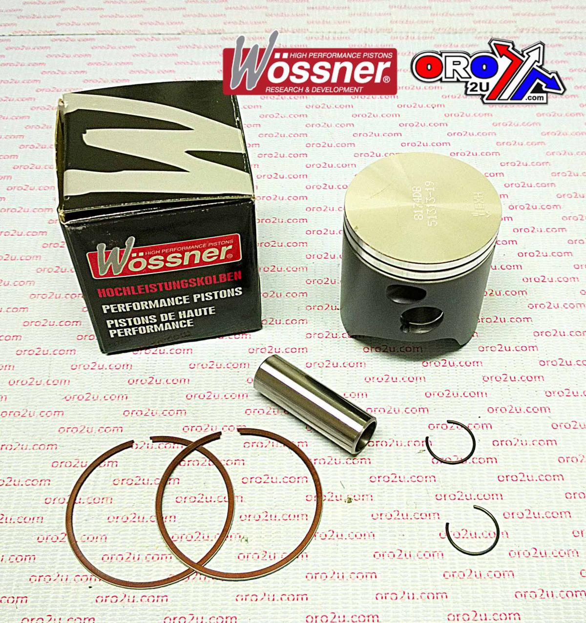 PISTON KIT 01-15 KTM125 54.00 WOSSNER 8174DC EXC