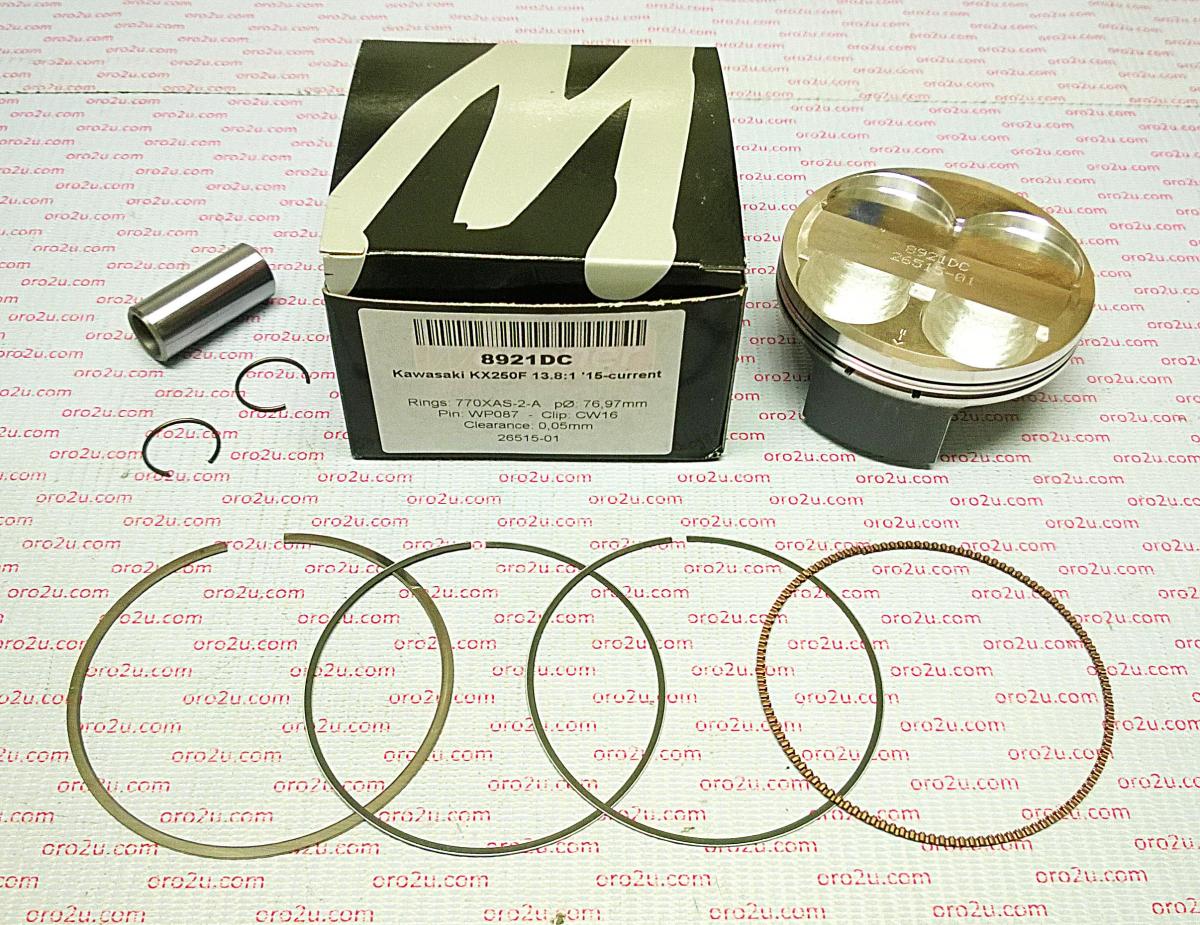 WOSSNER 77mm PISTON KIT A, KAWASAKI KX250F 2015-2016